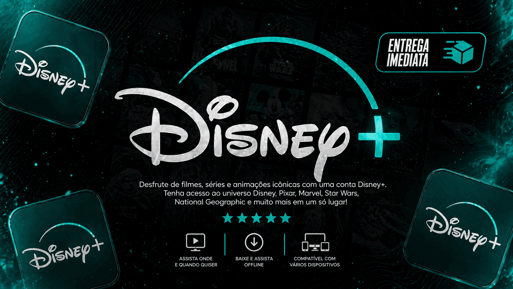 DISNEY PLUS COMPARTILHADA