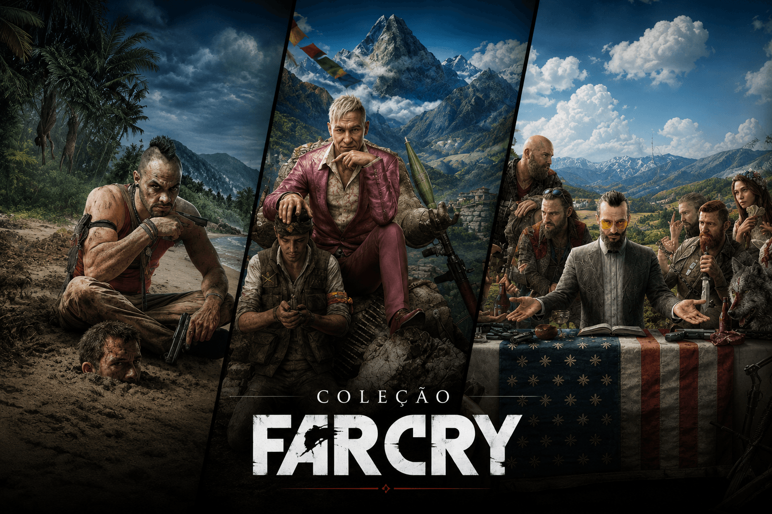COLEÇAO FAR CRY + DLCS