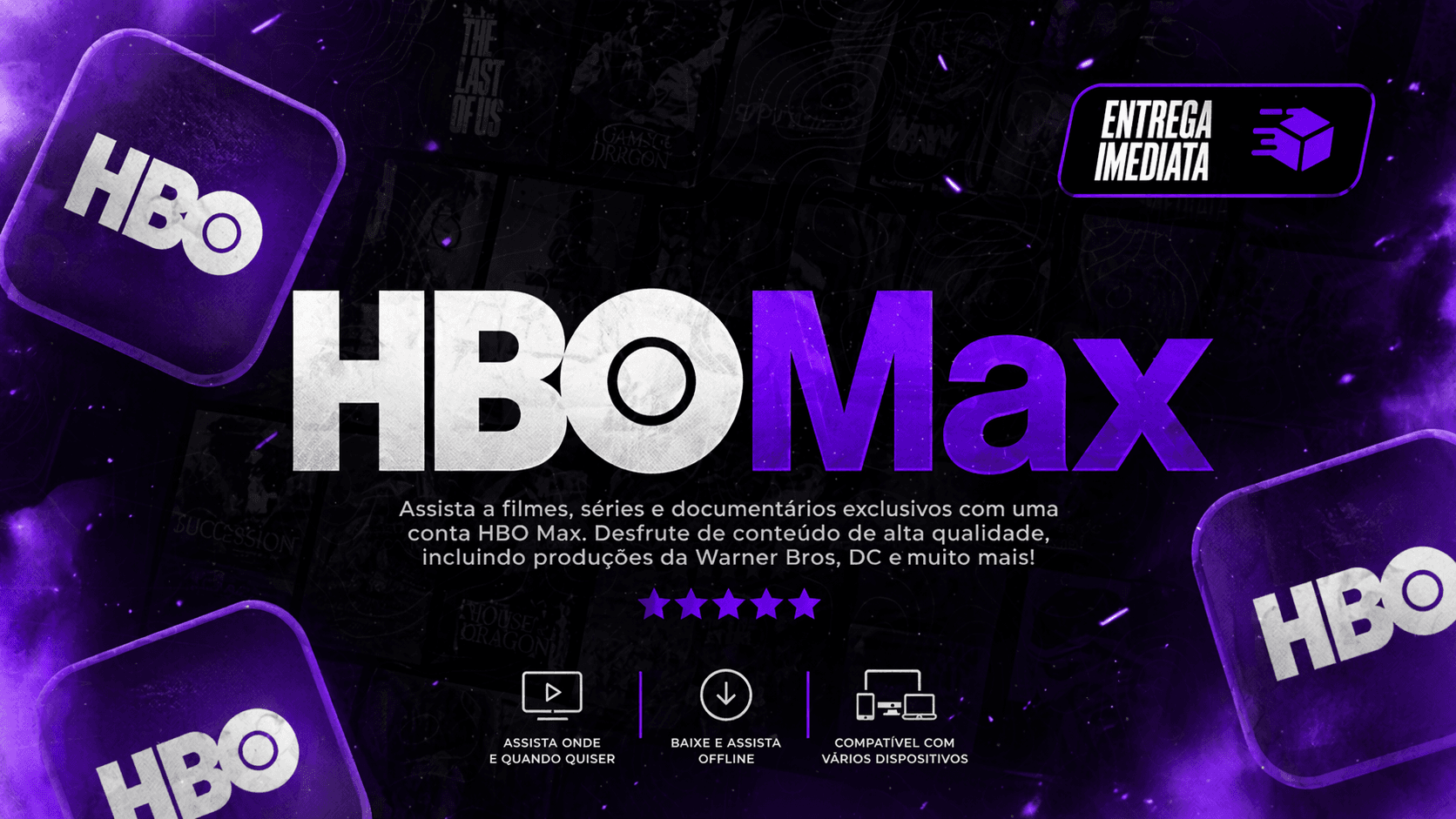 HBO MAX COMPARTILHADA