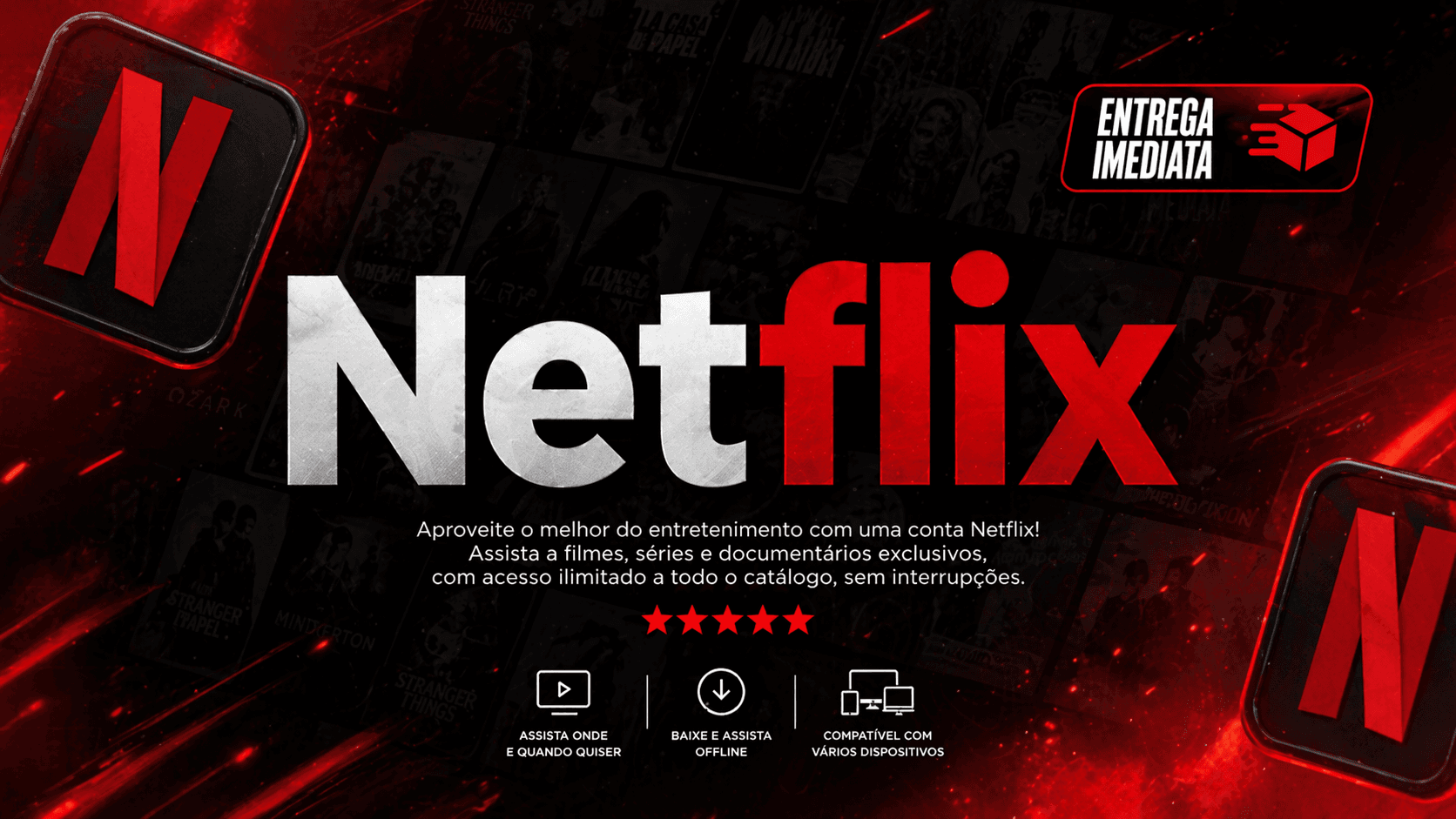 NETFLIX COMPARTILHADA